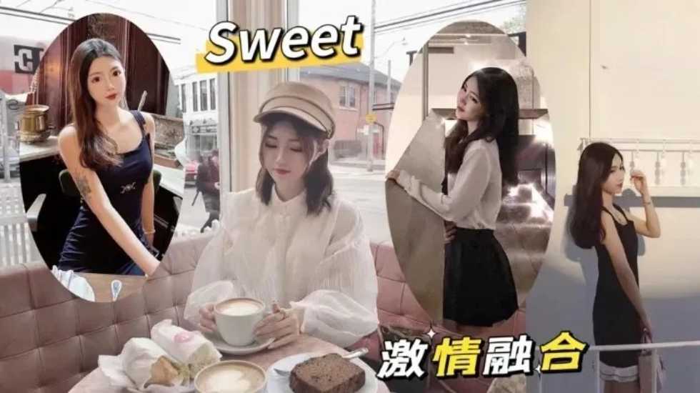 极品巨乳大四学姐，穿着情趣内衣背着男友出轨，为了赚钱回家过年被富二代